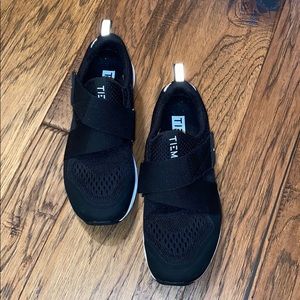 TIEM Black Spin/Indoor Cycling Shoes